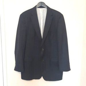 Hugo Boss Vintage grey stripe virgin wool  two button suit